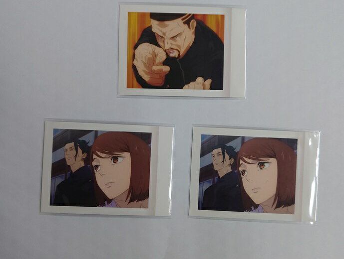 呪術廻戦 第2期 ぱしゃこれ 第4弾 懐玉・玉折 夜蛾正道 夏油傑 家入硝子 3枚セット