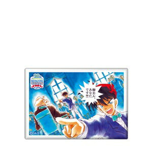 名探偵コナン 連載30周年記念カフェ スクエアバッジ A 工藤新一(ご主人、あなたです) 缶バッジ