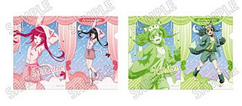 戦姫絶唱シンフォギアXV 描き下ろしクリアファイルセット アニマルパジャマVer. C 月読調 暁切歌 グッズ