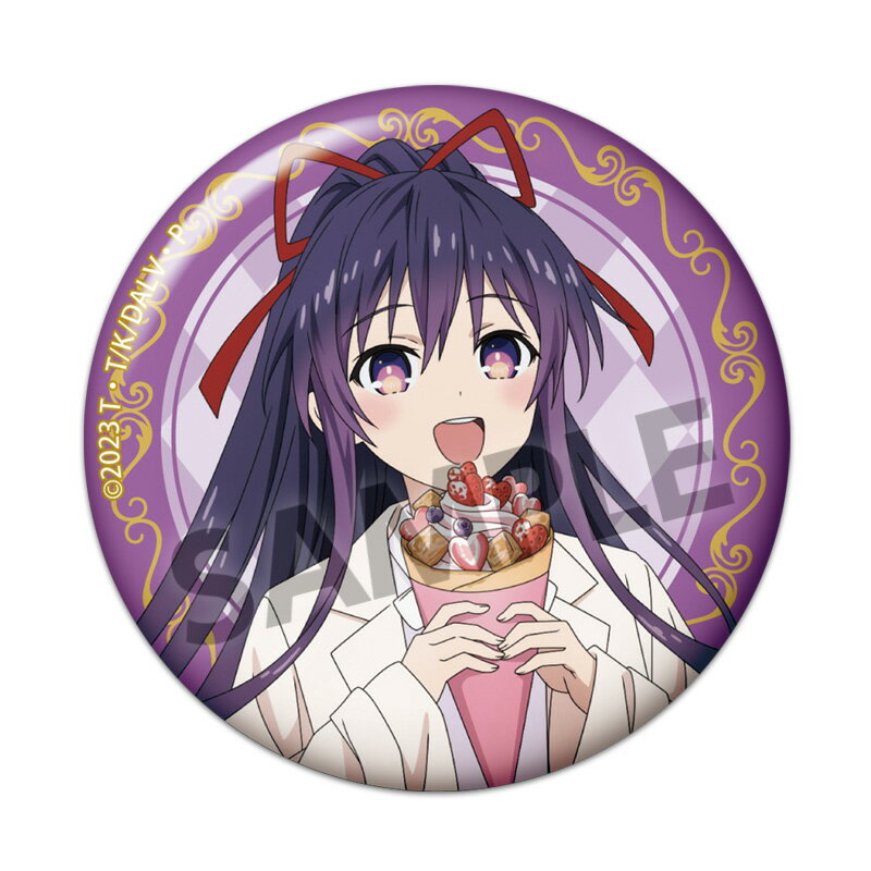 デート・ア・ライブV トレーディング缶バッジ 遊園地デートVer. 夜刀神十香 A 缶バッジ グッズ デート・ア・ライブ
