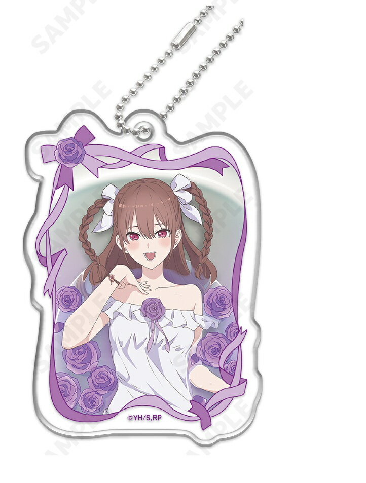 2.5次元の誘惑 トレーディングアクリルキーホルダー -Rosy- 橘美花莉 B