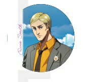 進撃の巨人 トレーディング缶バッジ 2025年4月版 エルヴィン・スミス B グッズ