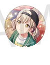 小豆沢 こはね プロジェクトセカイ カラフルステージ! feat. 初音ミク グリッター缶バッジ イベントイラストコレクション vol.39 B 缶バッジ プロセカ グッズ 缶バッチ