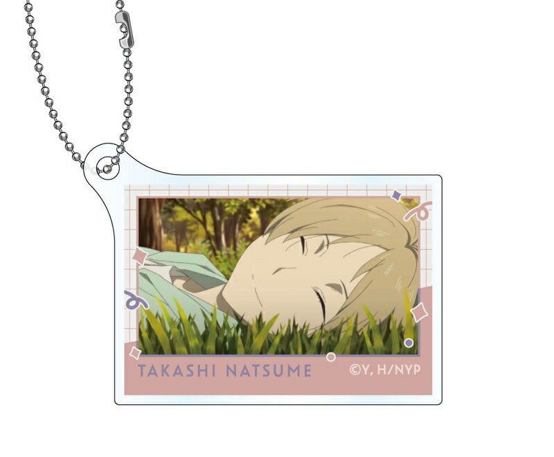 夏目 貴志 夏目友人帳 アクリルキーホルダー 夏目貴志 グッズ キーホルダー アクキー