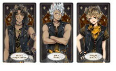 ディズニー ツイステッドワンダーランド アルカナカードコレクション レオナ・キングスカラー ＆ ラギー・ブッチ ＆ ジャック・ハウル