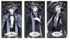 ディズニー ツイステッドワンダーランド アルカナカードコレクション アズール・アーシェングロット ＆ ジェイド・リーチ ＆ フロイド・リーチ