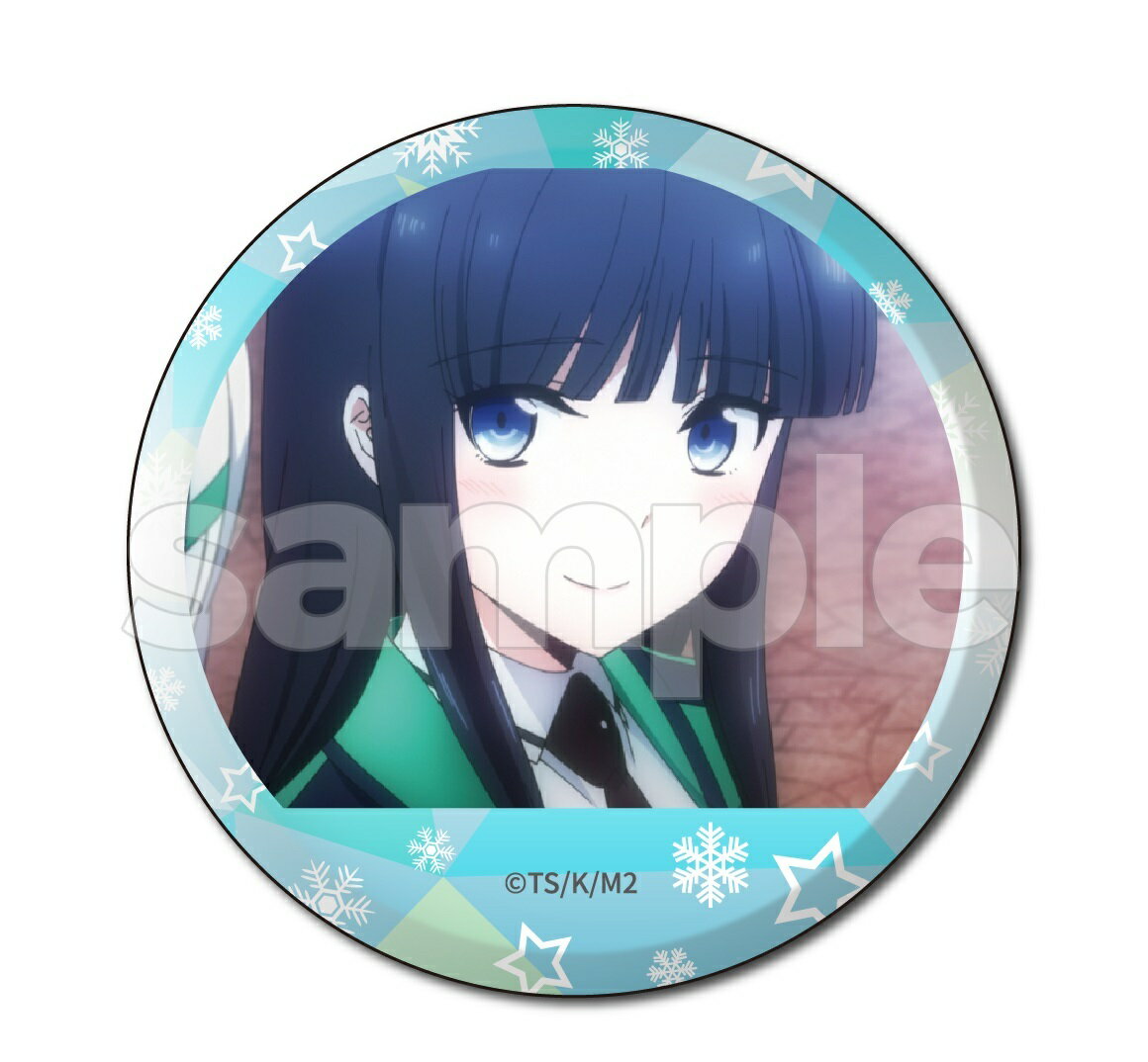 司波深雪 DMMスクラッチ 魔法科高校の劣等生 E賞 名場面缶バッジ E-6 缶バッジF 司波深雪
