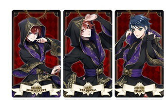 ディズニー ツイステッドワンダーランド アルカナカードコレクション 2 リドル・ローズハート ＆ エース・トラッポラ ＆ デュース・スペード 式典服