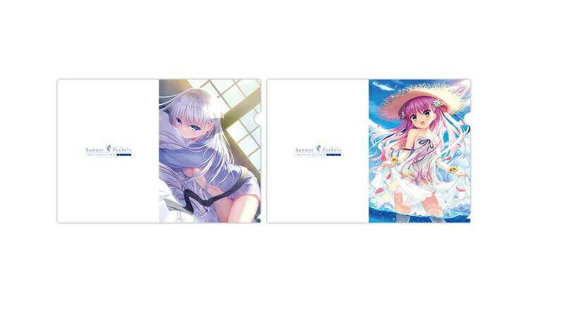 【新品】ビジュアルアーツ冬フェス2020 in エアコミケ2 鍵福袋-2020- E賞 Summer Pockets REFLECTION BLUE オリジナルクリアファイルセット 鳴瀬 しろは 加藤 うみ クリアファイル