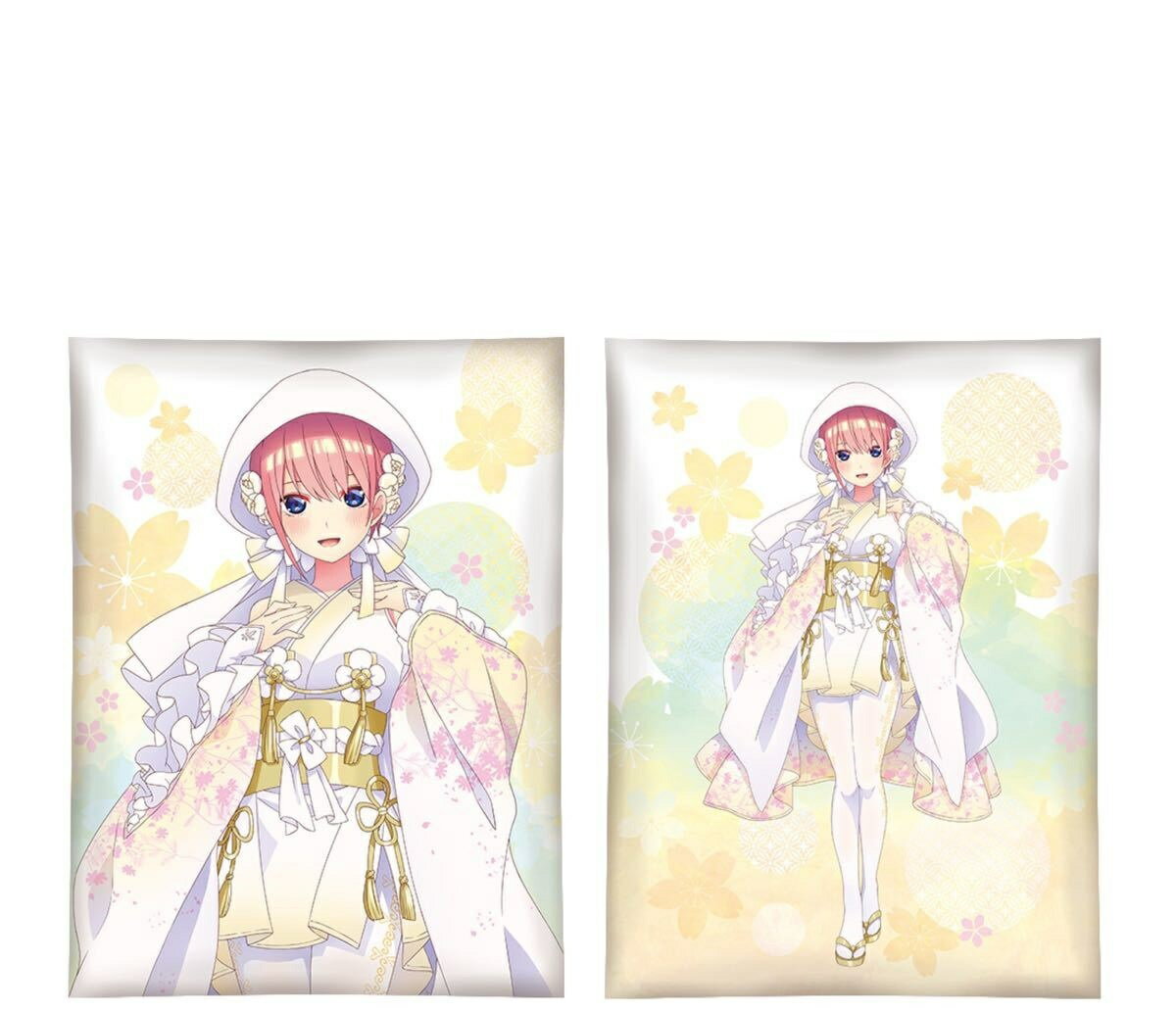 一番くじ ONLINE 五等分の花嫁 ∬ 〜「ねぇ 一緒にお祭りに行かない？」〜 F賞 和風クッション 中野一花 オンライン限定 グッズ クッション
