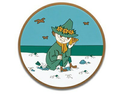 【新品】一番くじ ムーミン〜Relaxing Picnic Time〜 E賞 ラバーコースター E-4賞 スナフキンのサムネイル