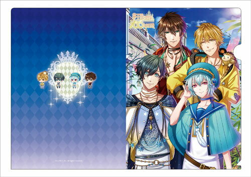 【新品】夢王国と眠れる100人の王子様 国別クリアファイル