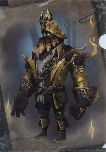 【新品】Identity V 第五人格 ミュージアム in animate ONLY SHOP クリアファイル 設定画 UR Vol.1HUNTER 復讐者(レオ・ベイカー)