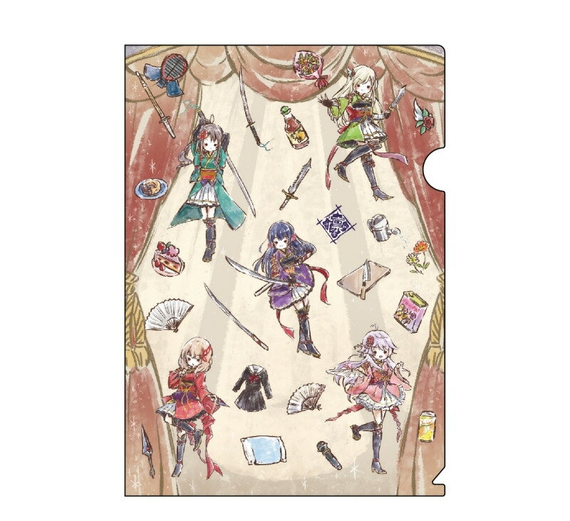 【新品】少女☆歌劇 レヴュースタァライト -Re LIVE- クリアファイル 凛明館女学校(グラフアート)