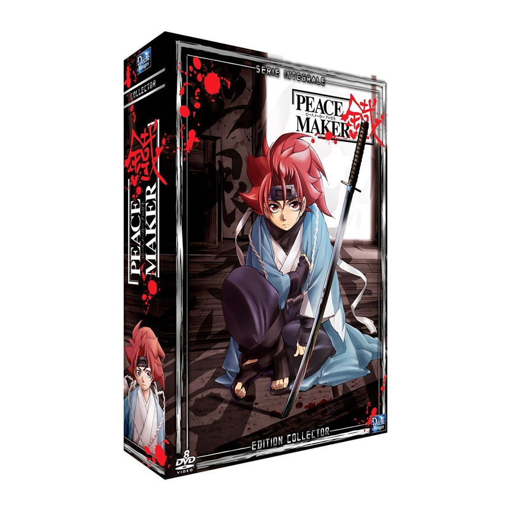 【楽天スーパーSALE！P最大24倍】PEACE MAKER 鐵 / ピースメーカークロガネ コンプリート DVD-BOX ぴーすめかーくろがね 黒乃奈々絵 新撰組異聞 月刊少年ガンガン 冒険 歴史 アニメ ギフト プレゼント 【新品】 送料無料