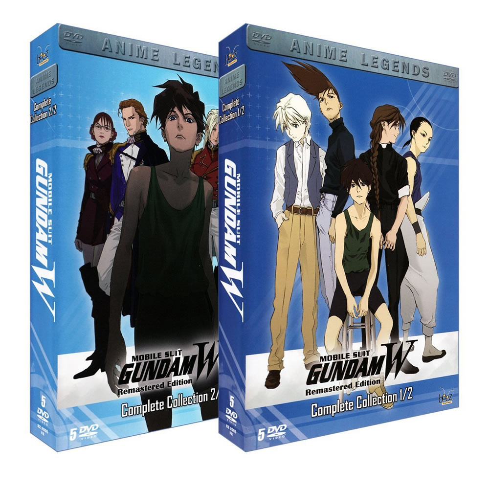 Gundam Wing Toys W DVD-BOX TV GUNDAM SF