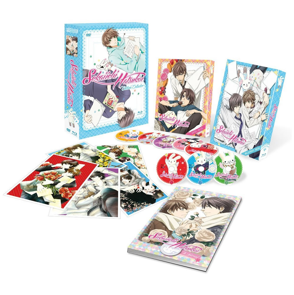 世界一初恋 アニメ 1期 2期 A4コレクター版 DVD-BOX ブルーレイコンボパック 中村春菊 せかいいちはつこい ボーイズラブ BL ギフト ラッピング プレゼント あす楽【新品】 送料無料