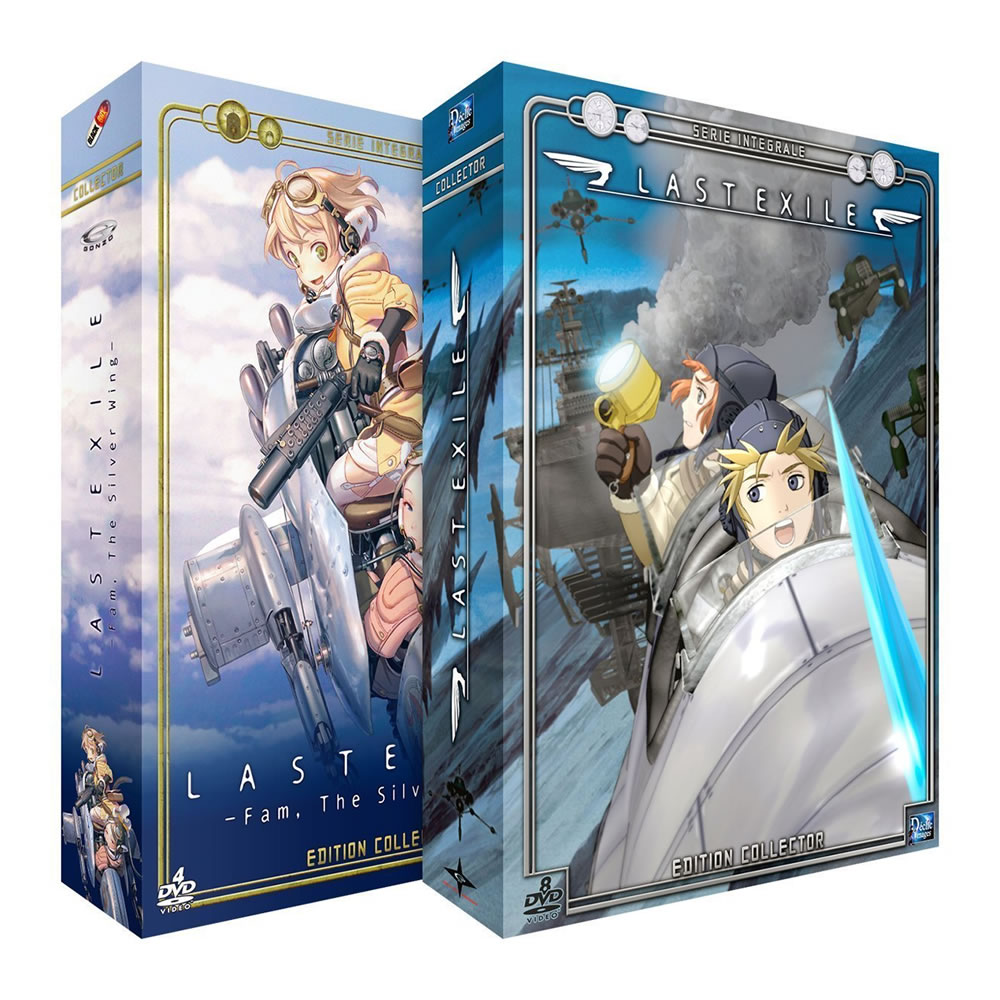 楽天アニメDVD専門店　アニメストアLAST EXILE （1期） & ラストエグザイル -銀翼のファム- （2期） コンプリート DVD-BOX アニメ TV版 全巻セット らすとえぐざいる GONZO ギフト ラッピング プレゼント あす楽【新品】大容量 送料無料