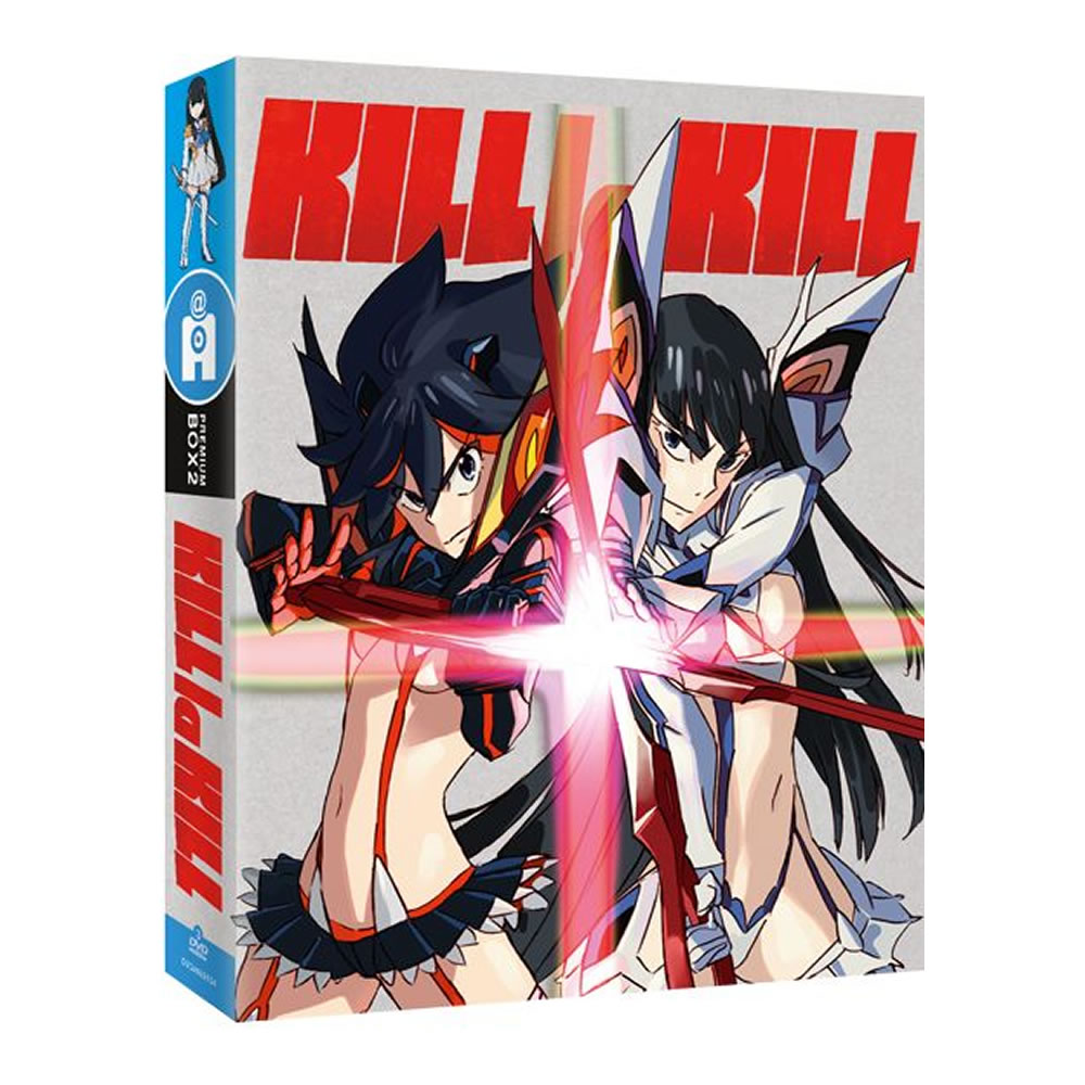 楽天アニメDVD専門店　アニメストアキルラキル コンプリート DVD-BOX 2/2 アニメ TV版 KILL la KILL TRIGGER きるらきる 中島かずき 学園 バトルアクション ギフト ラッピング プレゼント あす楽【新品】送料無料