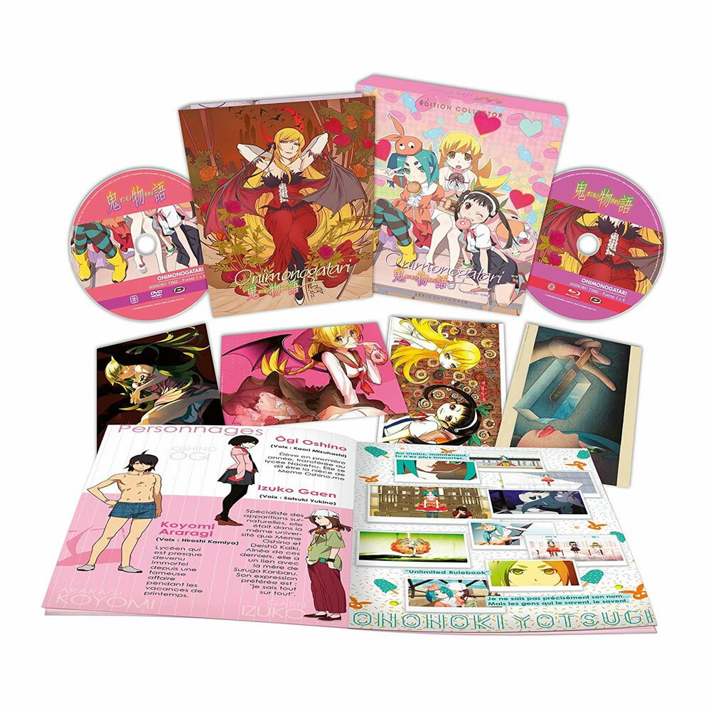 【BLACK FRIDAY限定1000円OFFクーポン】鬼物語 / おにものがたり DVD+Blu-Ray アニメ 全話 TV版 オニモノガタリ 西尾維新 ライ...