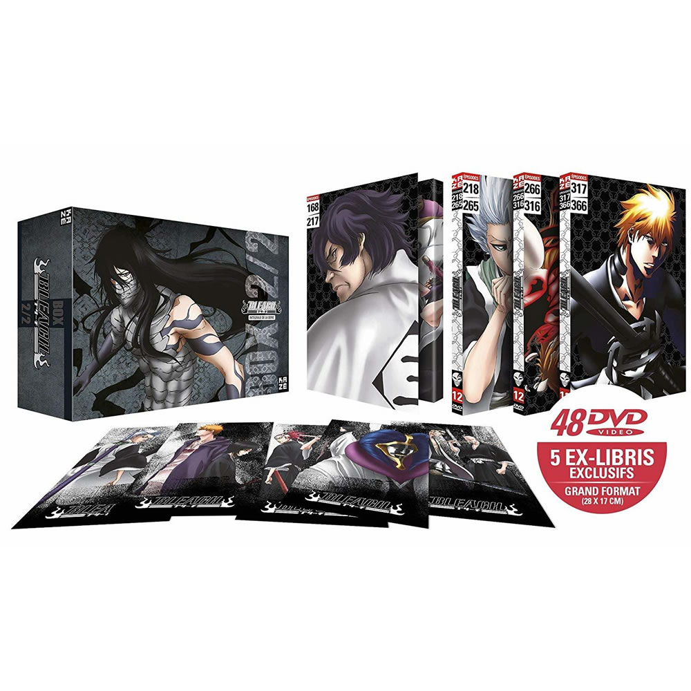 楽天アニメDVD専門店　アニメストアBLEACH コンプリート DVD-BOX 完全版2/2 （168話-366話完） アニメ TV版 ブリーチ ぶりーち 久保帯人 死神 バトル ギフト ラッピング プレゼント あす楽【新品】大容量 送料無料