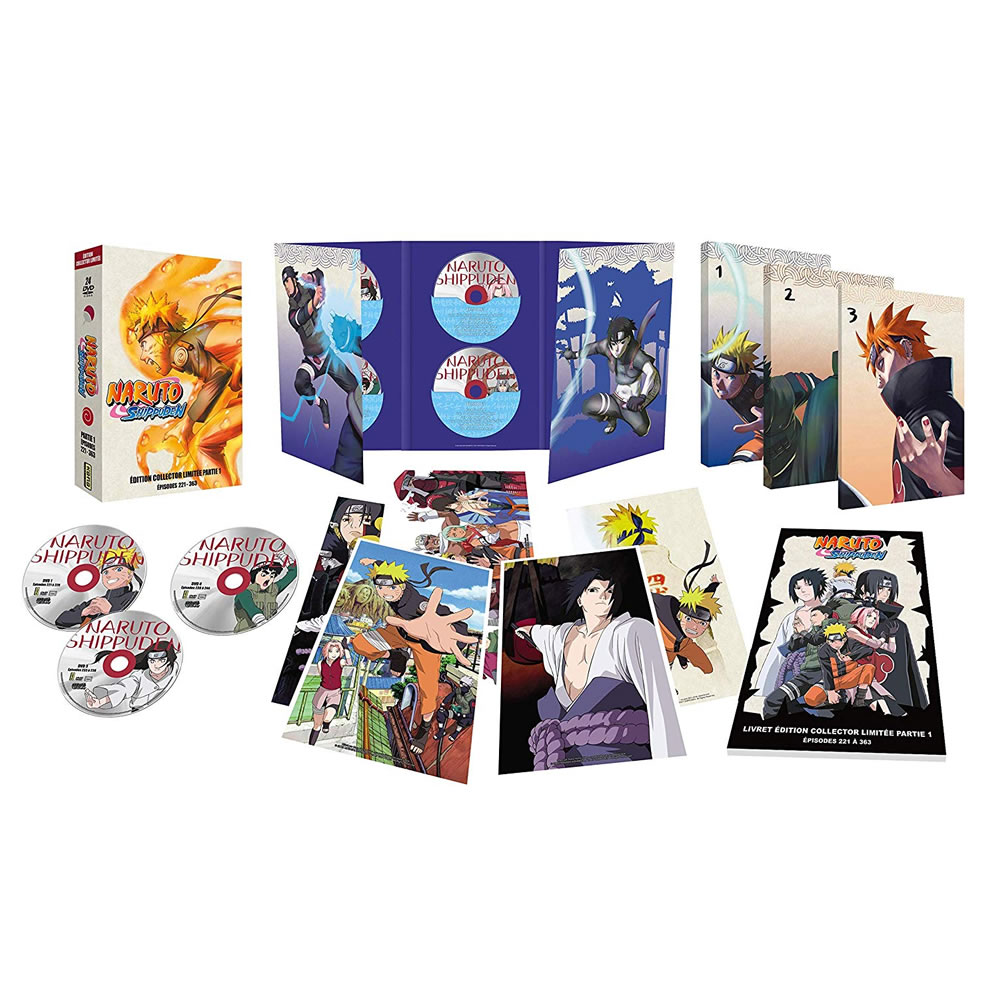 アニメ, TVアニメ NARUTO DVD-BOX1 (221-363, 2820) 
