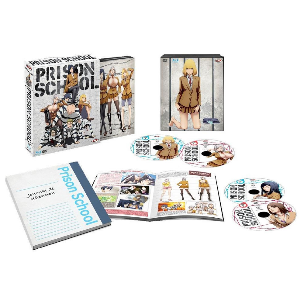 監獄学園 プリズンスクール DVD+Blu-Ray アニメ 全話 TV版 平本アキラ 学園 スパルタ コメディ ギフト プレゼント 【新品】 送料無料のサムネイル