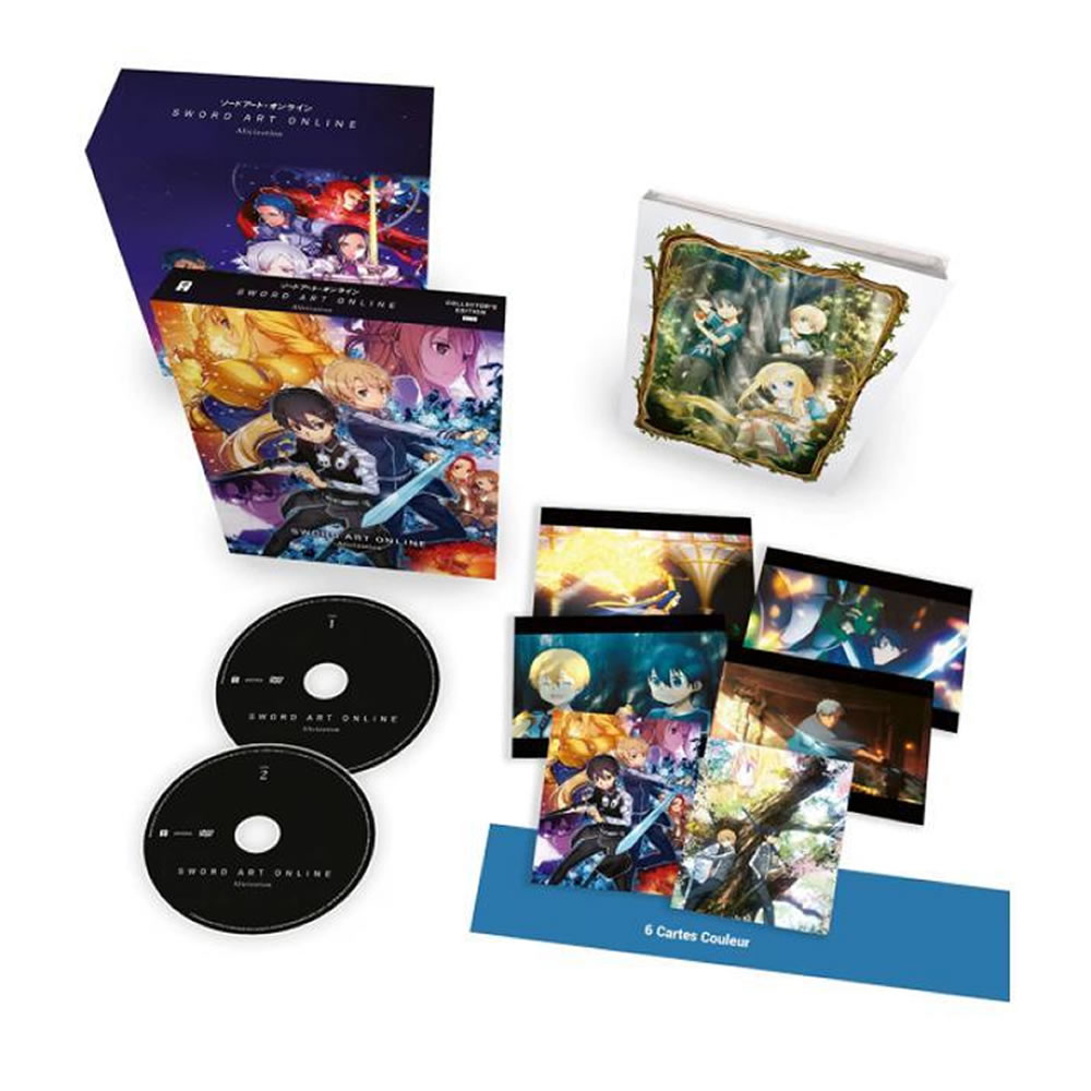 楽天アニメDVD専門店　アニメストアソードアートオンライン 第3期 アリシゼーション コレクターズ DVD-BOX 1/2 アニメ TV版 Sword Art Online 川原礫 SAO ライトノベル 異世界 バトル ファンタジー ギフト ラッピング プレゼント あす楽【新品】送料無料 NEW