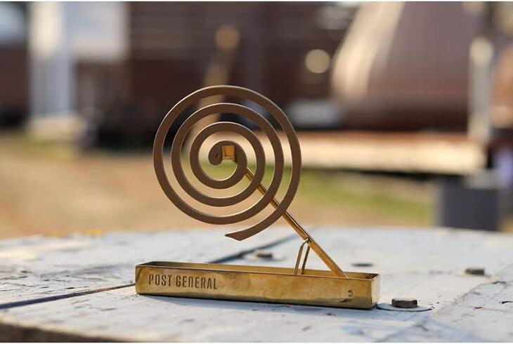 ポストジェネラル ブラス モスキート コイルホルダー