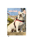 【予約販売】 フレンチブルドッグ犬のポルコ 2025年 A5ノート帳 No25213(3)
