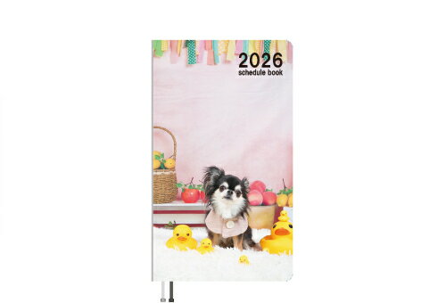 Rakuten - 【予約販売】 チワワのUNI＆EBI 犬 2026年 ポケットスケジュール帳 PO26122