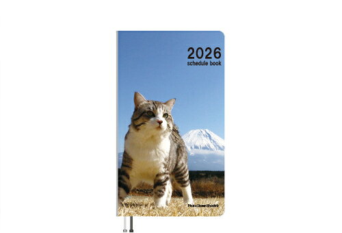 【予約販売】 旅猫 ニャン吉 2026年 ポケットスケジュール帳 PO26271