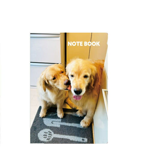 【予約販売】 コメ&イクラ ゴールデンレトリバー 犬 A5ノート帳 No012NN