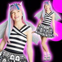 送料無料 モンスターハイ コスチューム 子供 女の子用 Mサイズ ロシェル・ゴイル 仮装