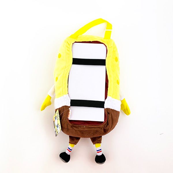 スポンジボブ ダイカットティッシュカバー ティッシュケース インテリア イエロー [2]