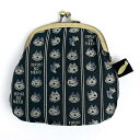11ぴきのねこ ジャガードがま口財布(かお) グリーン