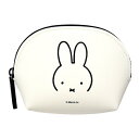 ミッフィー NUU-Oval(ヌゥオーバル) シリコン オーバル ポーチ(ミッフィーホワイト) miffy