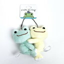 かえるのピクルス マスコット ハグ BL&YE ぬいぐるみ キーホルダー