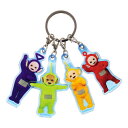 テレタビーズ 4チャームキーホルダー(実写) アクリルキーホルダー Teletubbies