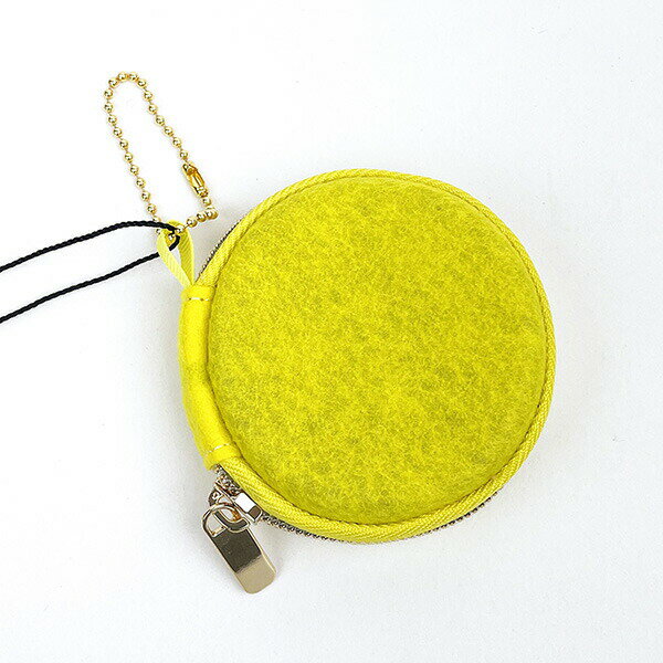 フルーツ(レモン) PUPU FELT コインケース イエロー 小物入れ