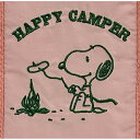 スヌーピー ボトルショルダー(トートバッグ型) HAPPYCAMPER ピンク 簡易保冷 洗濯OK SNOOPY 2