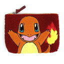 ポケットモンスター サガラ3ポケットポーチ ヒトカゲ ポ 小物入れ 化粧ポーチ ペンケース(4)