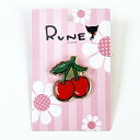 内藤ルネ ピンズ チェリー バッジ アクセサリー