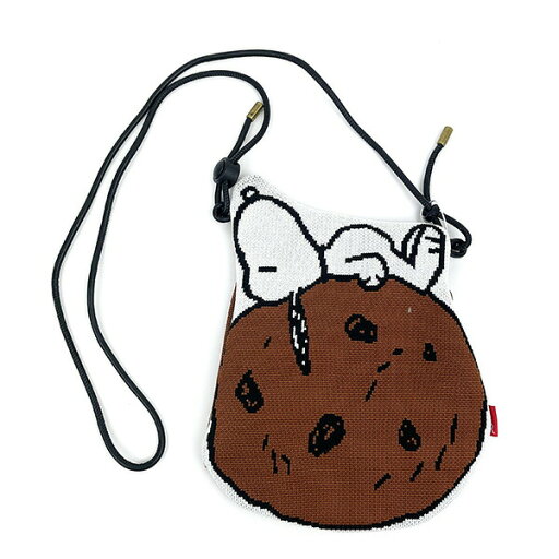 スヌーピー ピローニットショルダーバッグ クッキー SNOOPY スヌーピー ピローニットショルダーバッグ クッキー SNOOPY