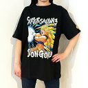 ドラゴンボール かめはめ波 Tシャツ(ブラック) 悟空SS 3Lサイズ アパレル ジャンプ(3)