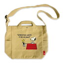 スヌーピー 2WAYショルダートートバッグ ベージュ SNOOPY(4)
