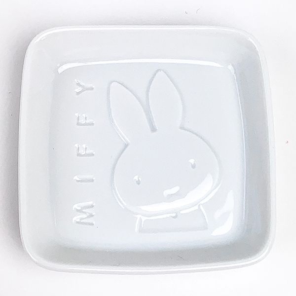 ミッフィー ショウユザラオスマシ MF 皿 小皿 醤油 和食器 白 グッズ 日本製