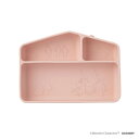 ムーミン ハウス シリコーンプレート(ピンク) 食器 ベビー