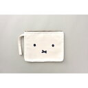 ミッフィー miffy P-BAG クラッチバッグ(ホワイト) ポーチ