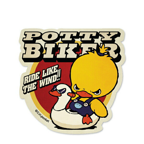 angrybabyz アンベビ ステッカー おまる シール 文具 デコ カスタム